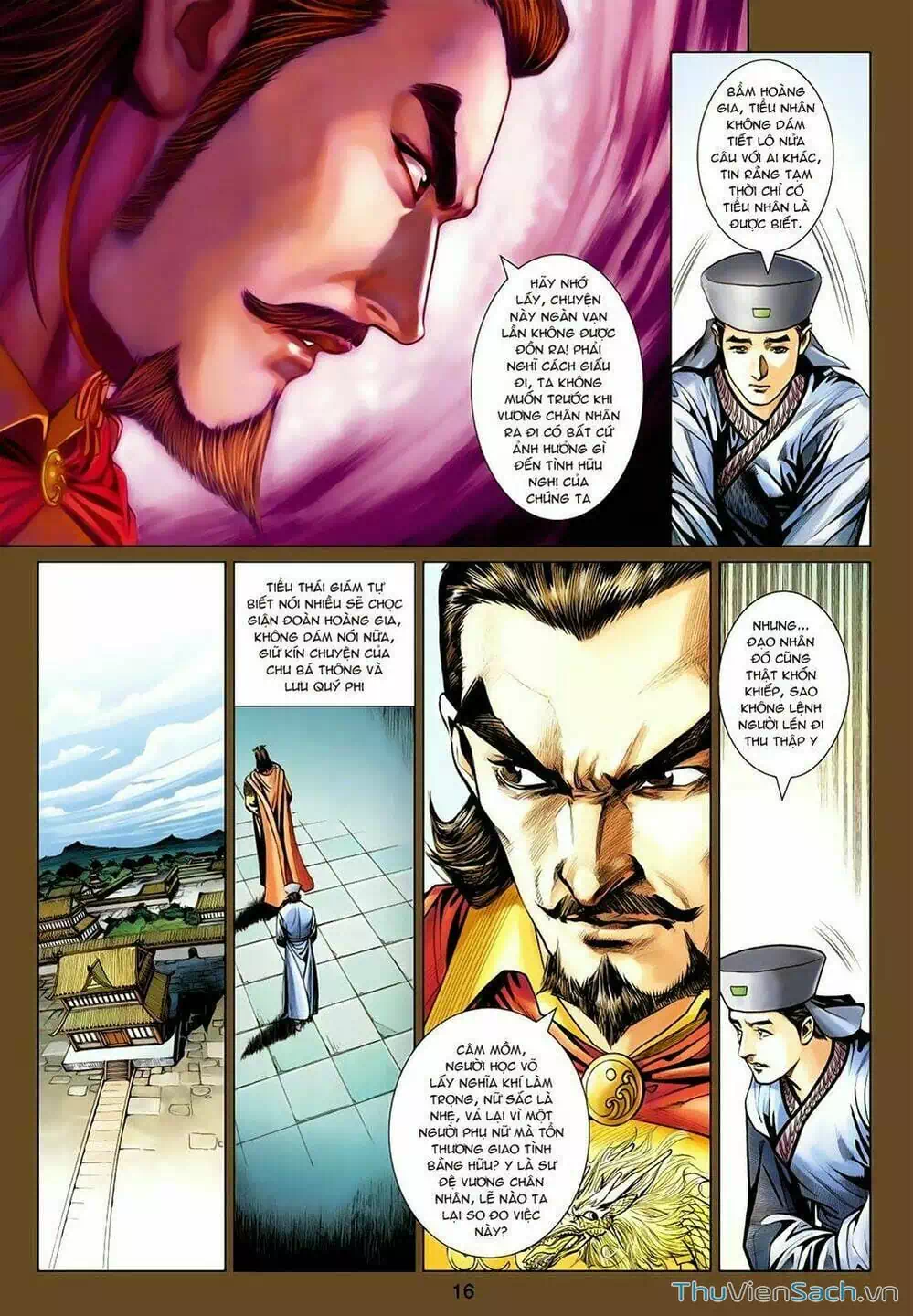 Truyện Tranh Anh Hùng Xạ Điêu - Manhua trang 4