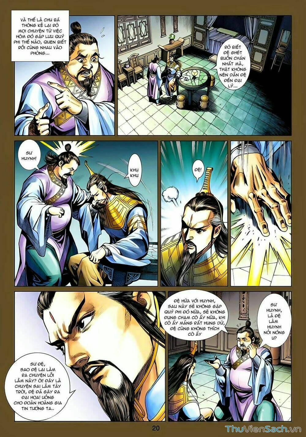 Truyện Tranh Anh Hùng Xạ Điêu - Manhua trang 4