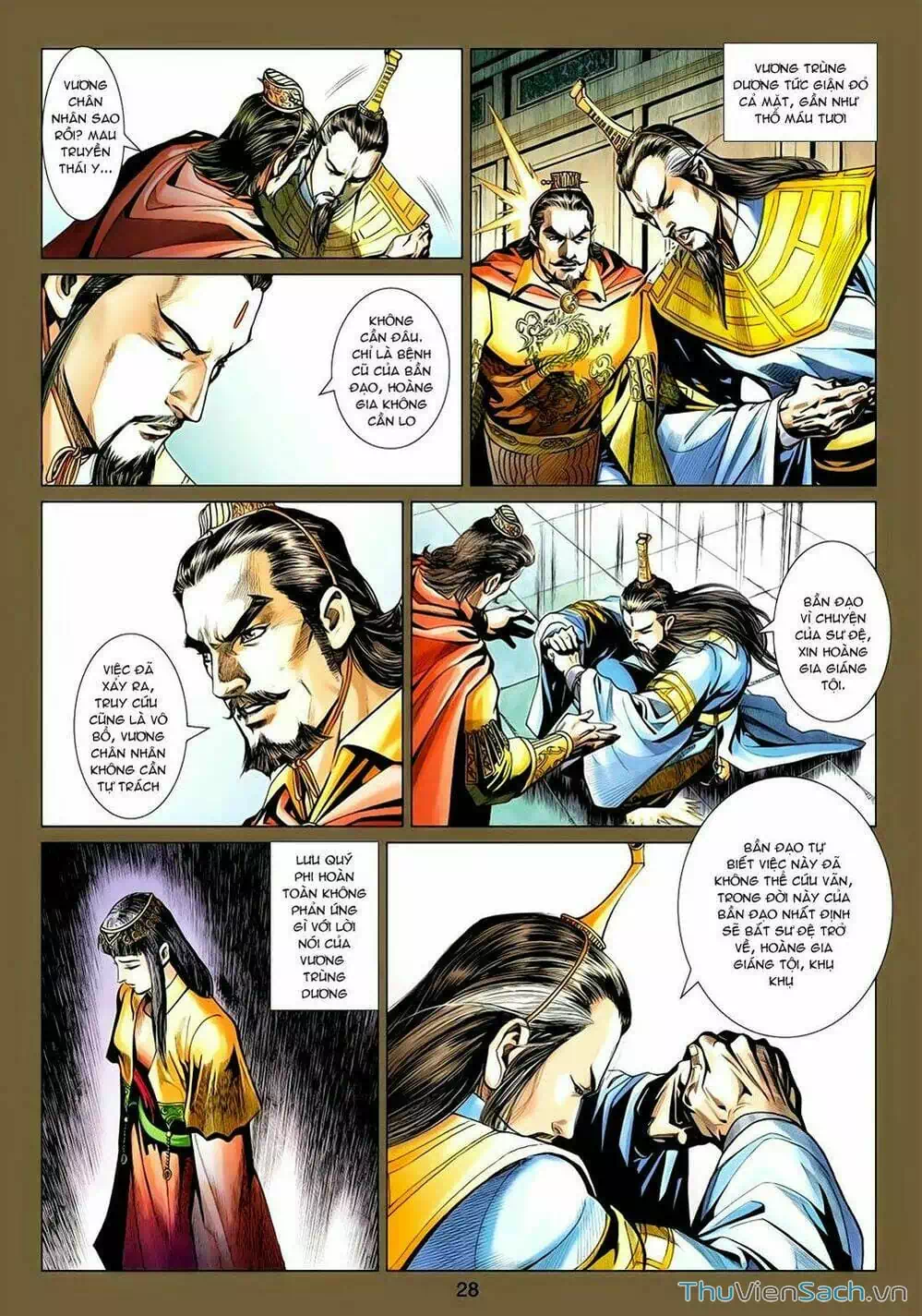 Truyện Tranh Anh Hùng Xạ Điêu - Manhua trang 4