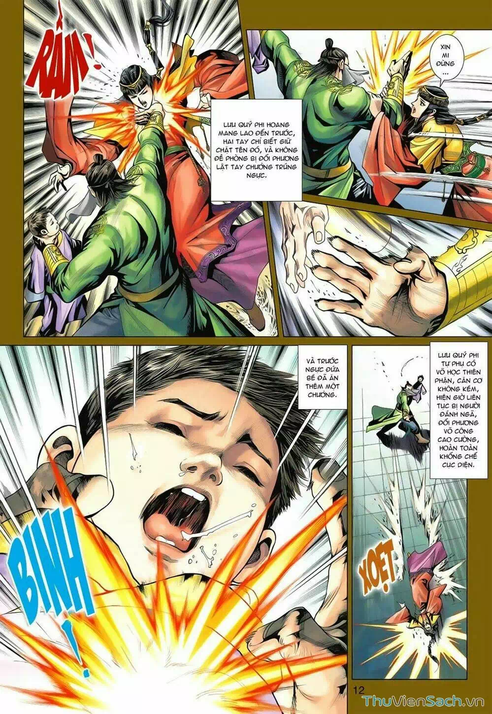 Truyện Tranh Anh Hùng Xạ Điêu - Manhua trang 4