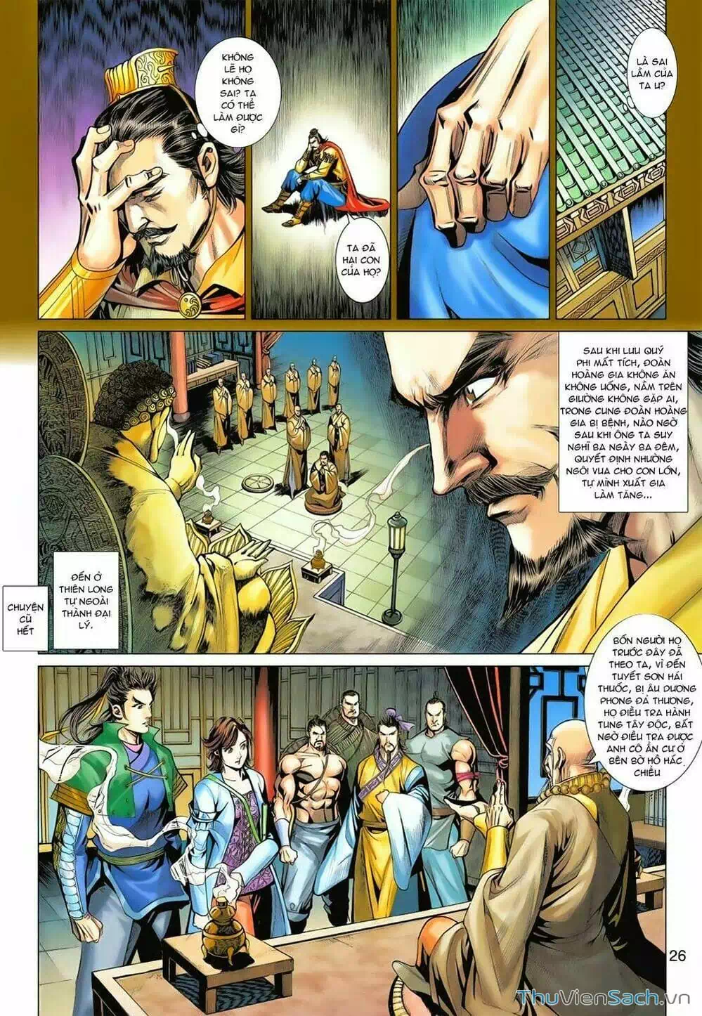 Truyện Tranh Anh Hùng Xạ Điêu - Manhua trang 4