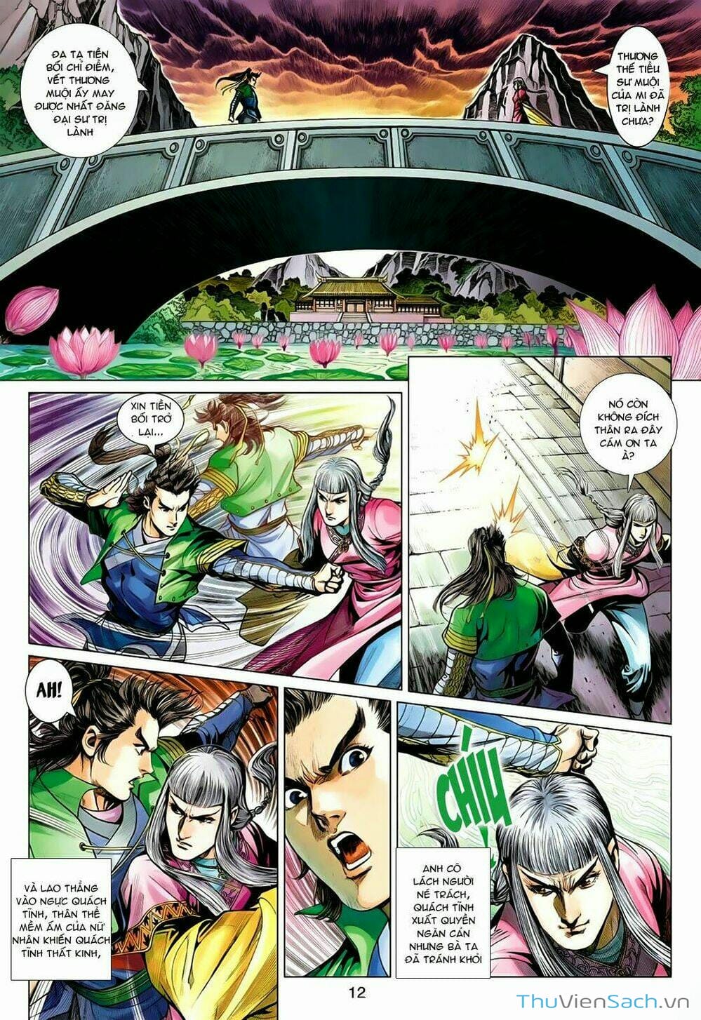 Truyện Tranh Anh Hùng Xạ Điêu - Manhua trang 4
