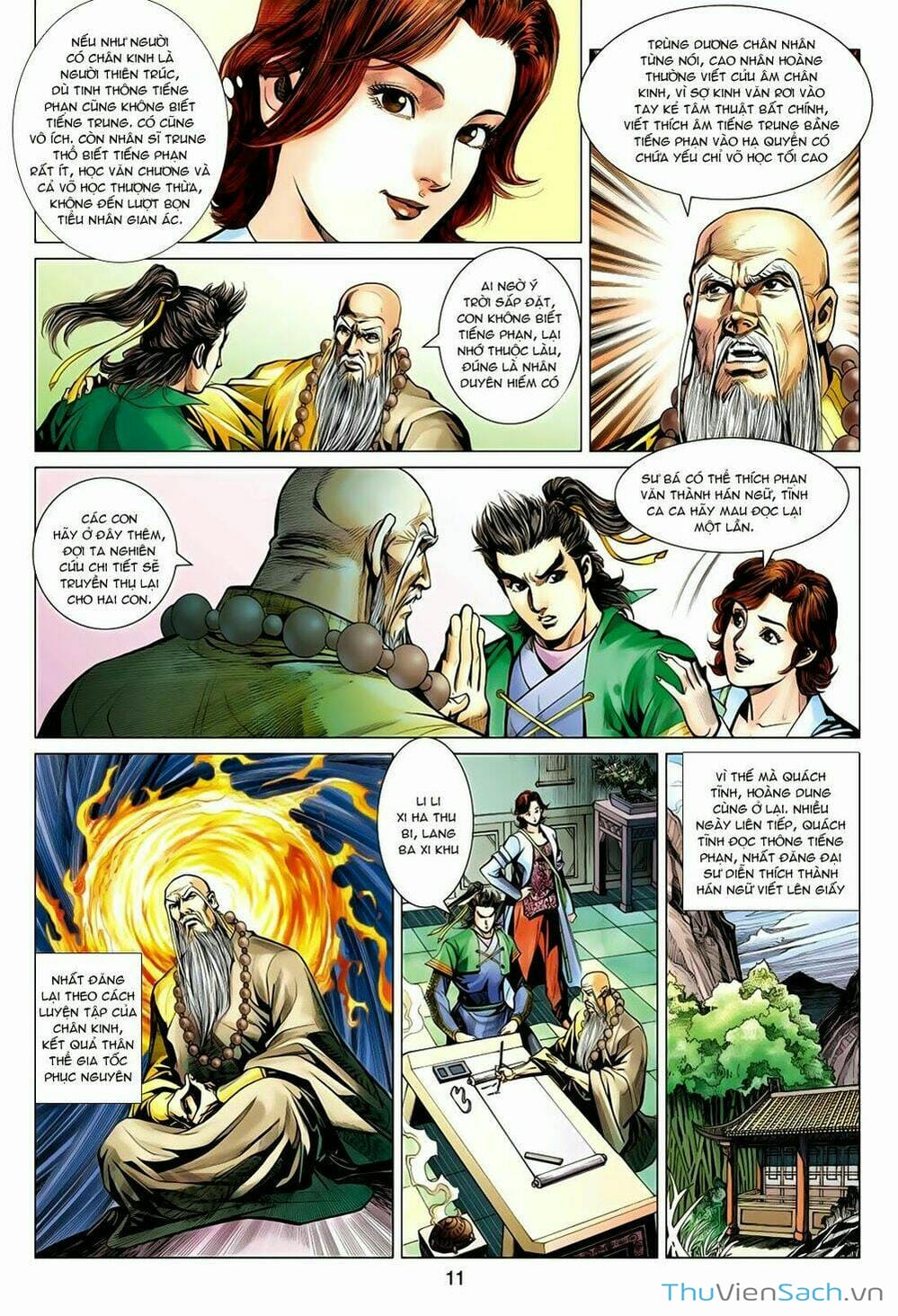 Truyện Tranh Anh Hùng Xạ Điêu - Manhua trang 4