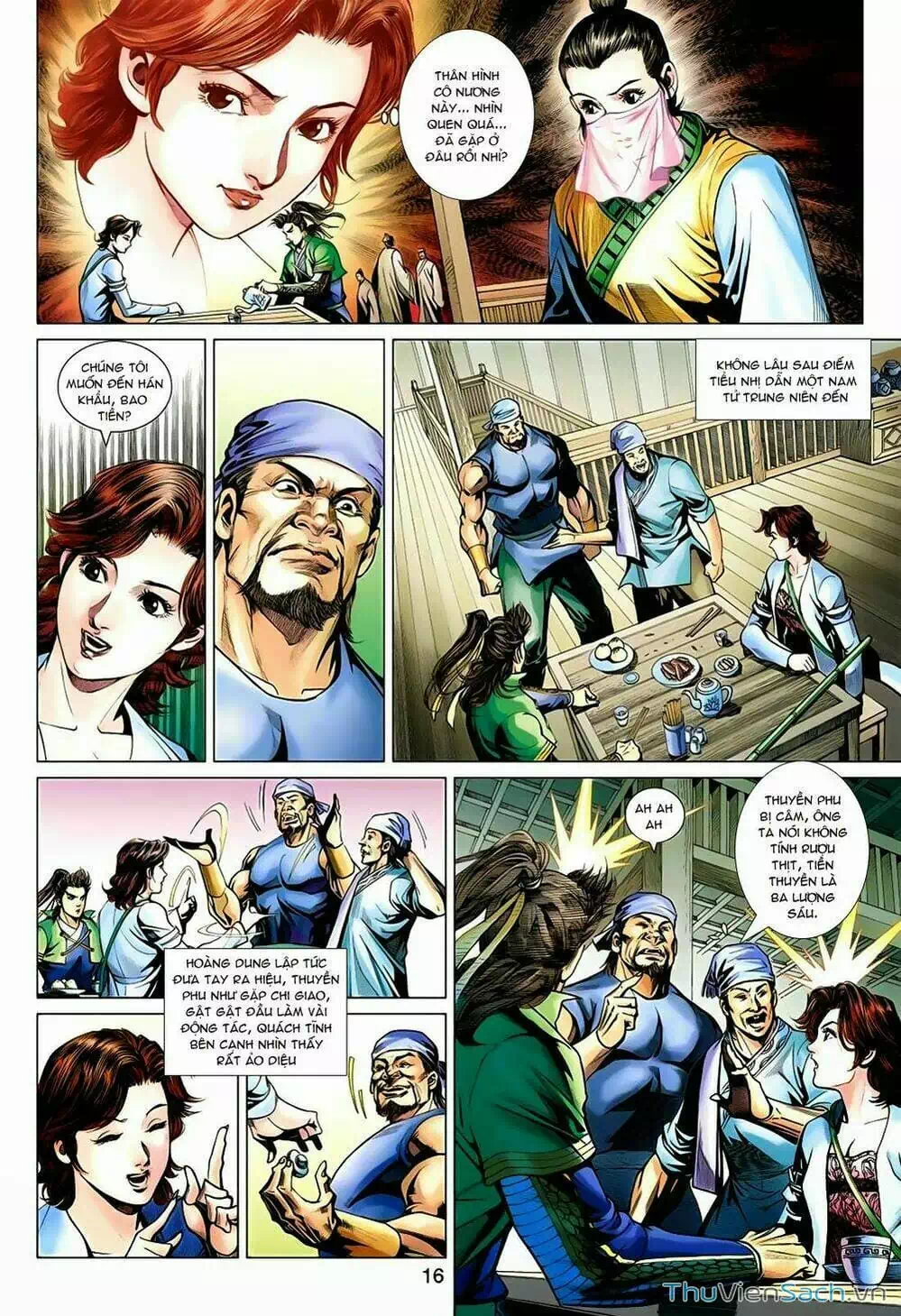 Truyện Tranh Anh Hùng Xạ Điêu - Manhua trang 4