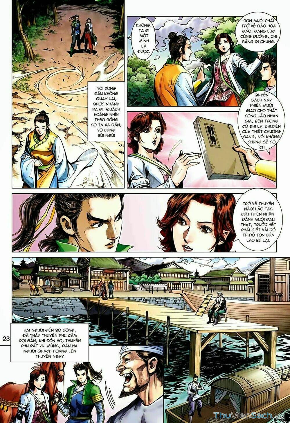 Truyện Tranh Anh Hùng Xạ Điêu - Manhua trang 4
