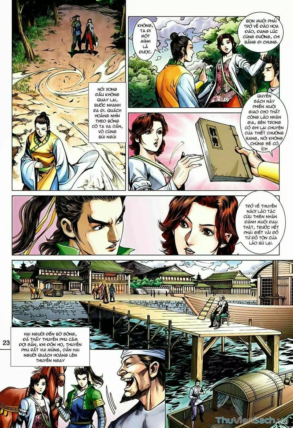 Truyện Tranh Anh Hùng Xạ Điêu - Manhua trang 4