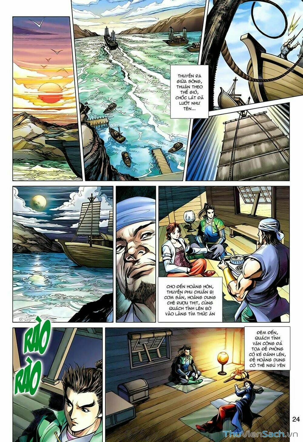 Truyện Tranh Anh Hùng Xạ Điêu - Manhua trang 4