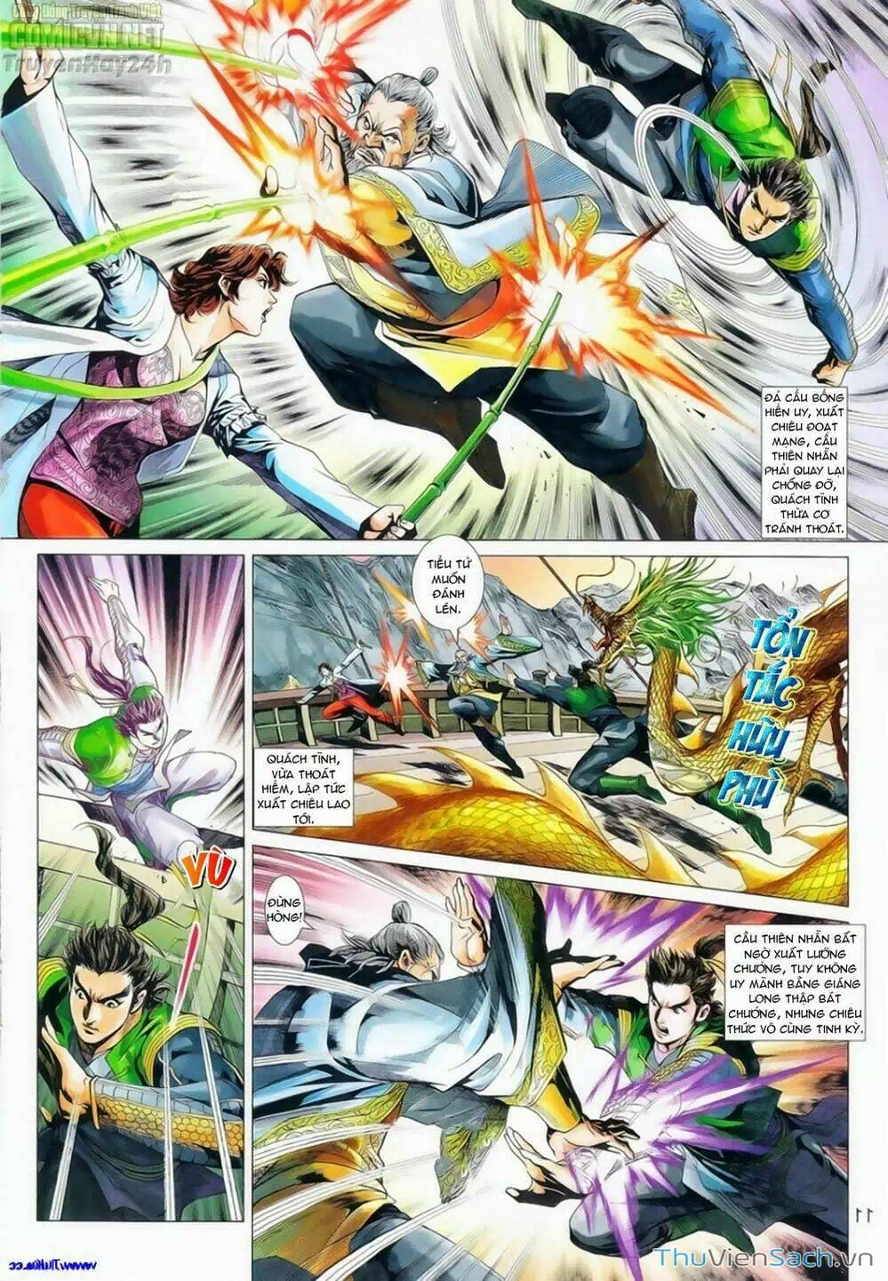 Truyện Tranh Anh Hùng Xạ Điêu - Manhua trang 4