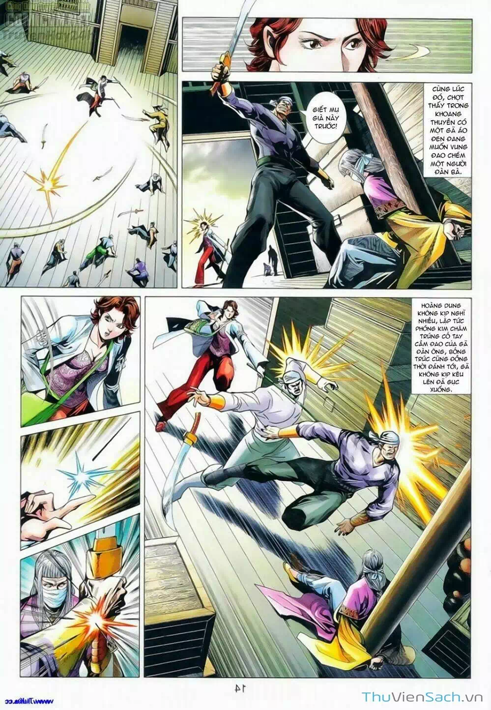 Truyện Tranh Anh Hùng Xạ Điêu - Manhua trang 4