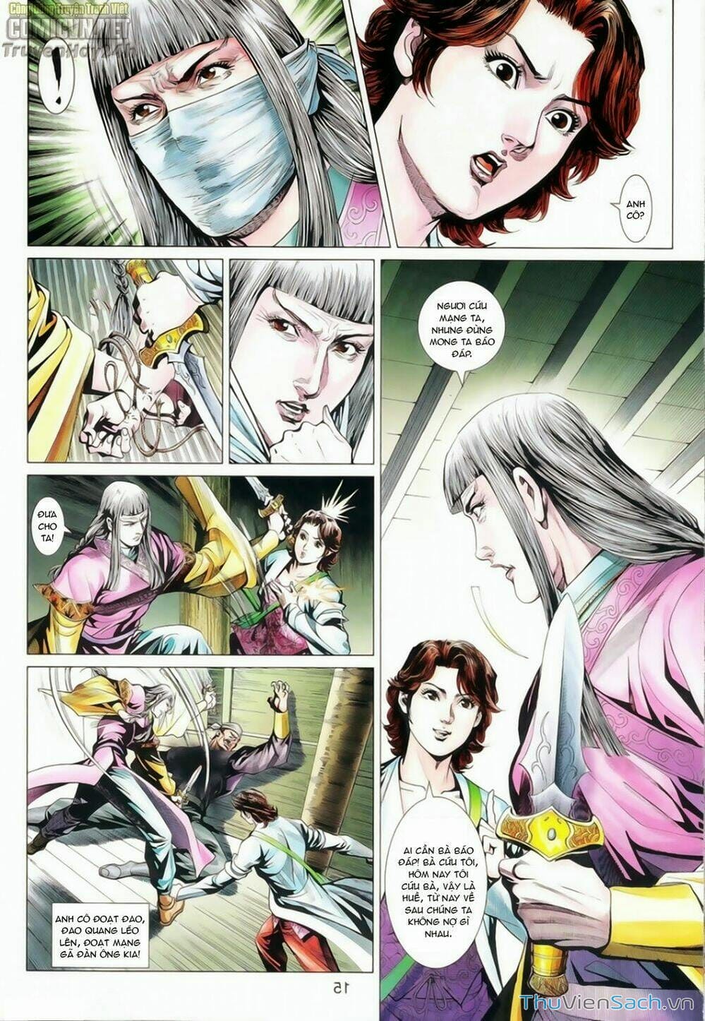 Truyện Tranh Anh Hùng Xạ Điêu - Manhua trang 4