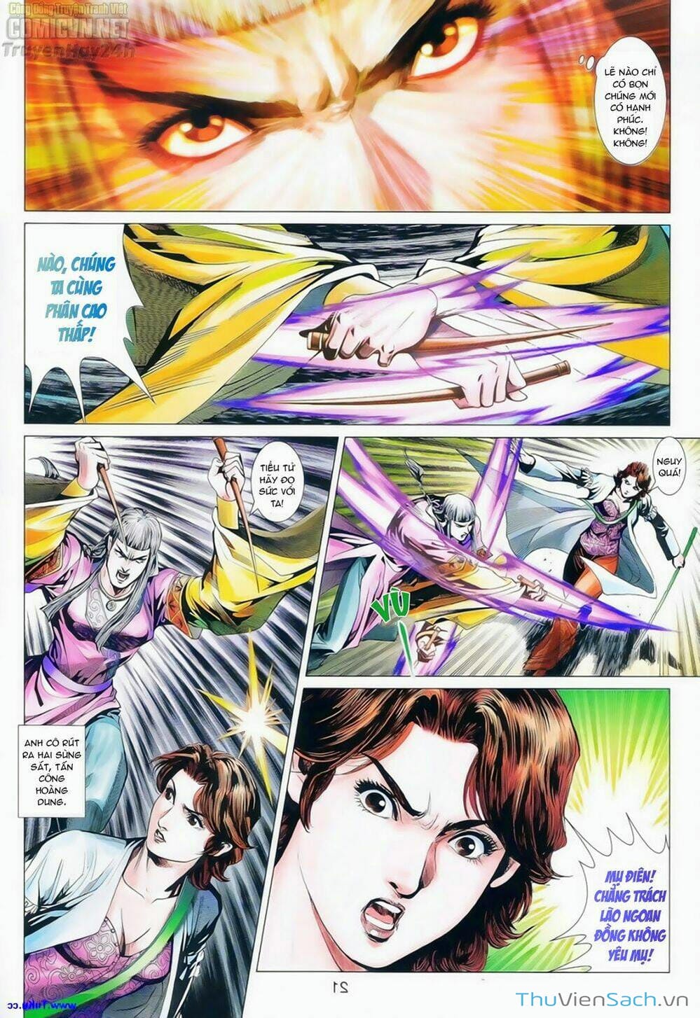 Truyện Tranh Anh Hùng Xạ Điêu - Manhua trang 4