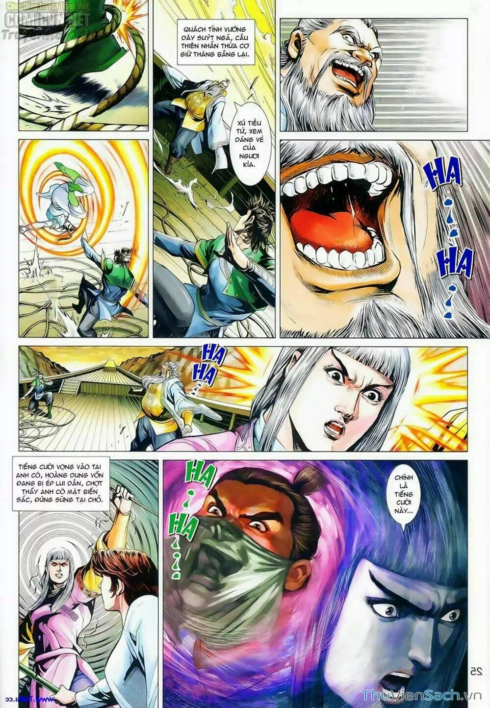 Truyện Tranh Anh Hùng Xạ Điêu - Manhua trang 4