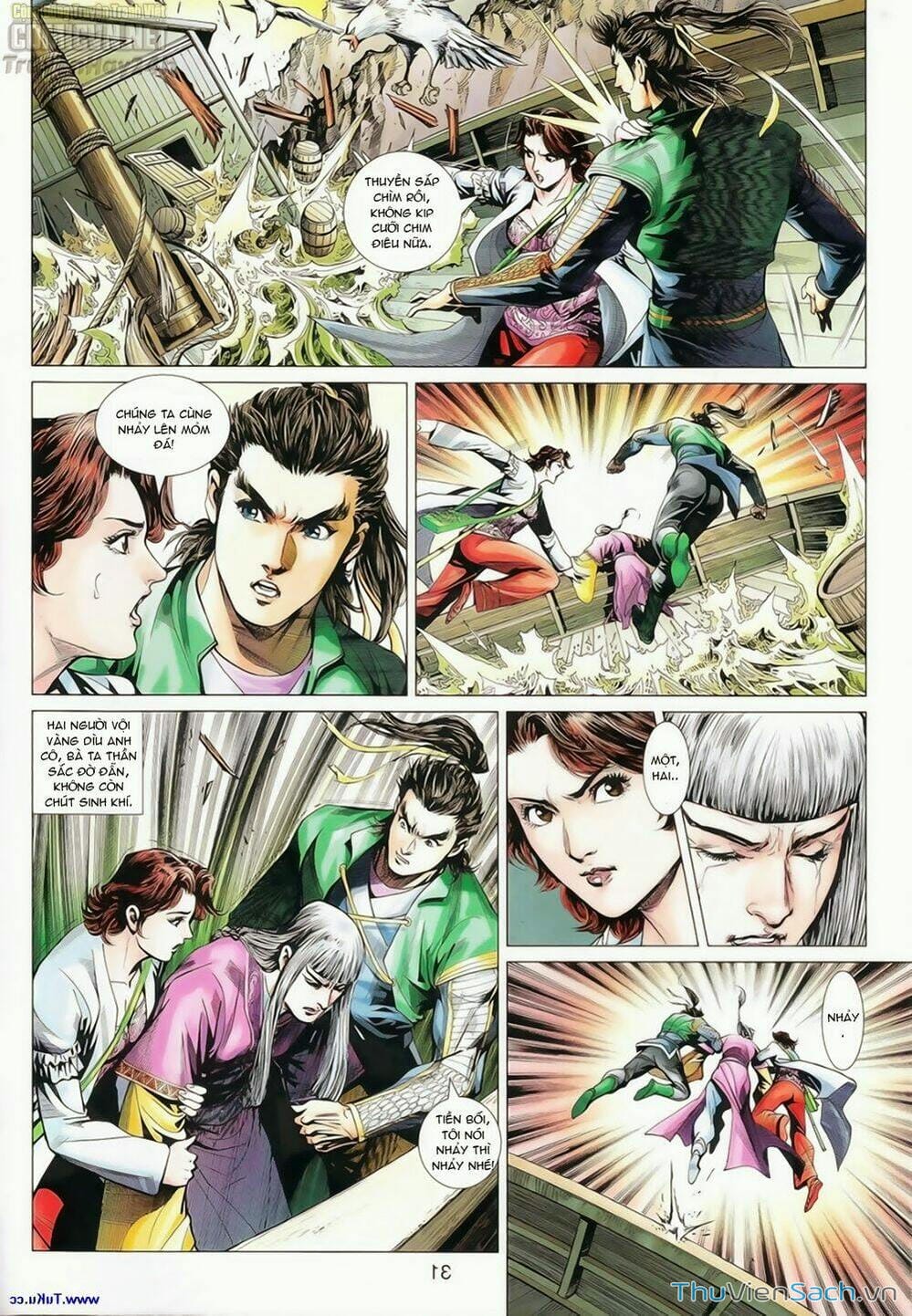Truyện Tranh Anh Hùng Xạ Điêu - Manhua trang 4