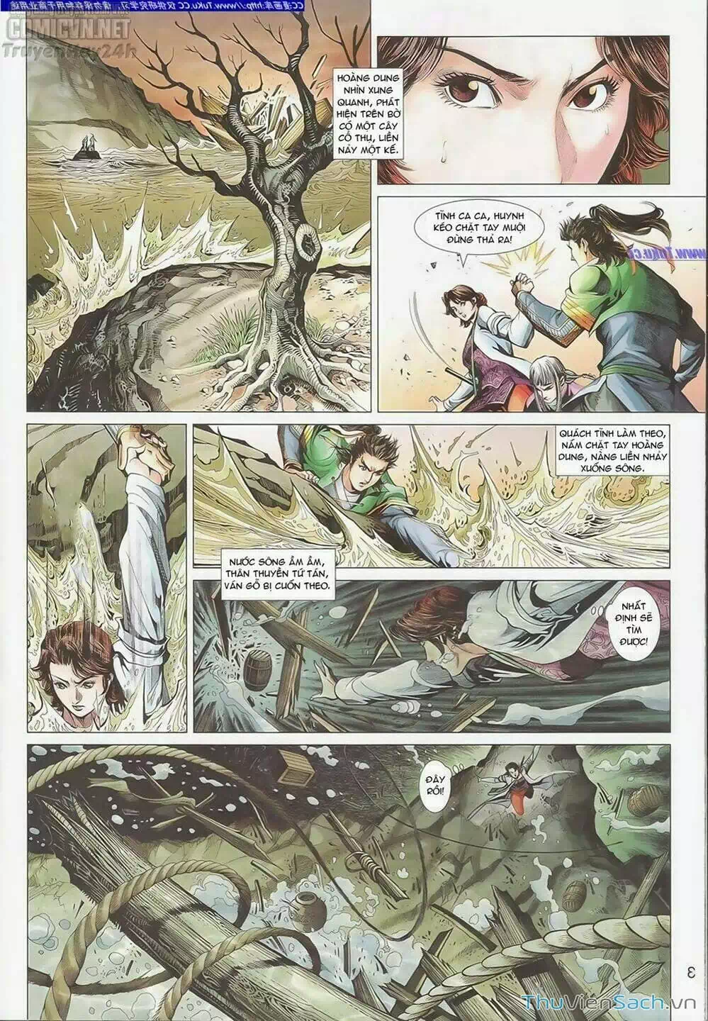 Truyện Tranh Anh Hùng Xạ Điêu - Manhua trang 4