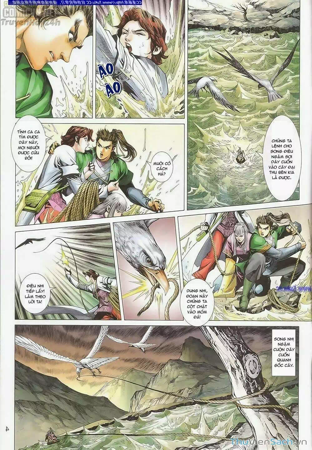 Truyện Tranh Anh Hùng Xạ Điêu - Manhua trang 4