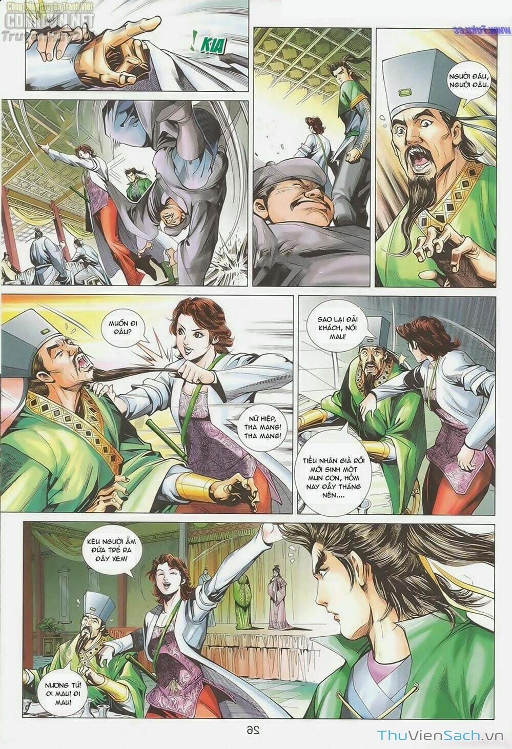 Truyện Tranh Anh Hùng Xạ Điêu - Manhua trang 4