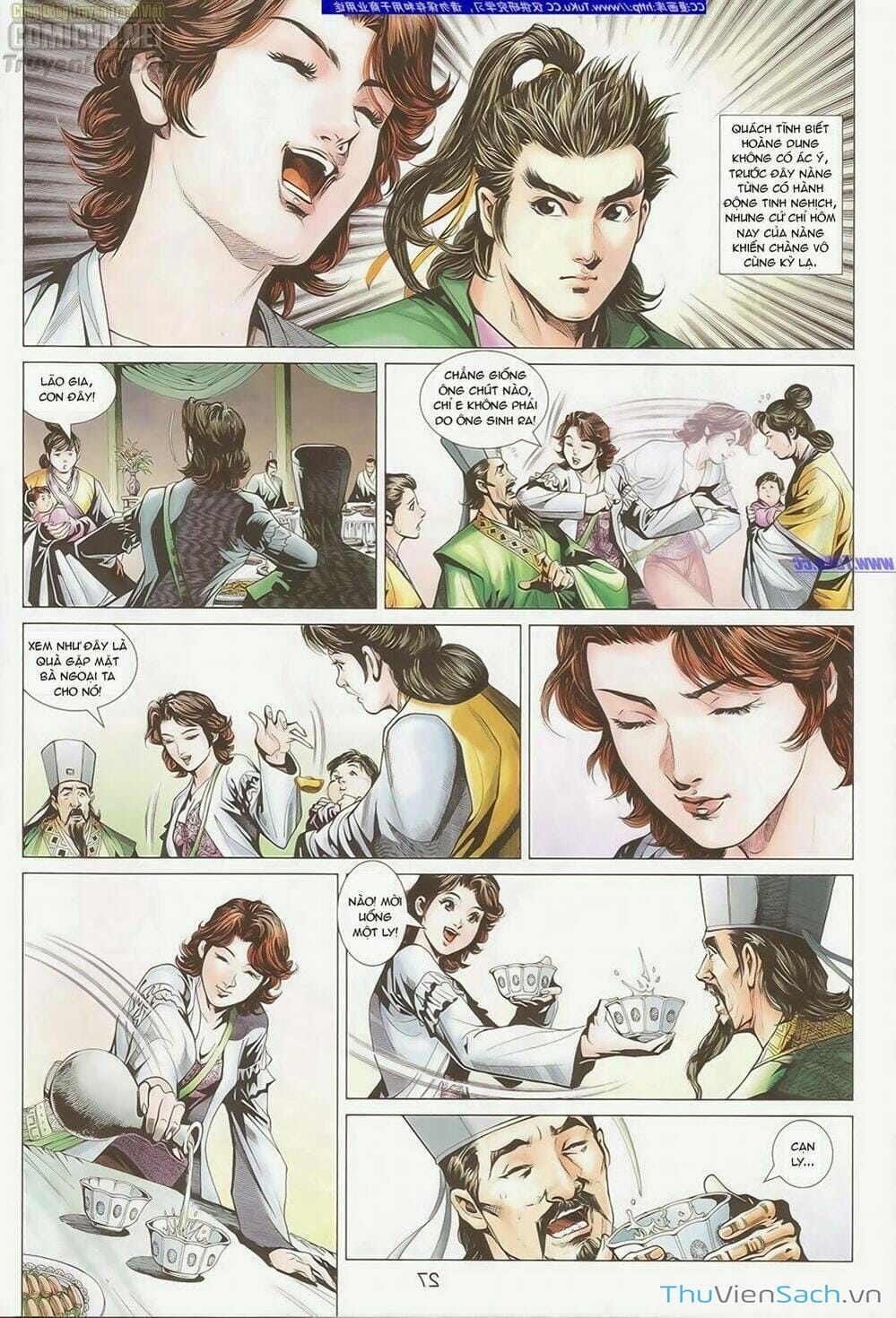 Truyện Tranh Anh Hùng Xạ Điêu - Manhua trang 4