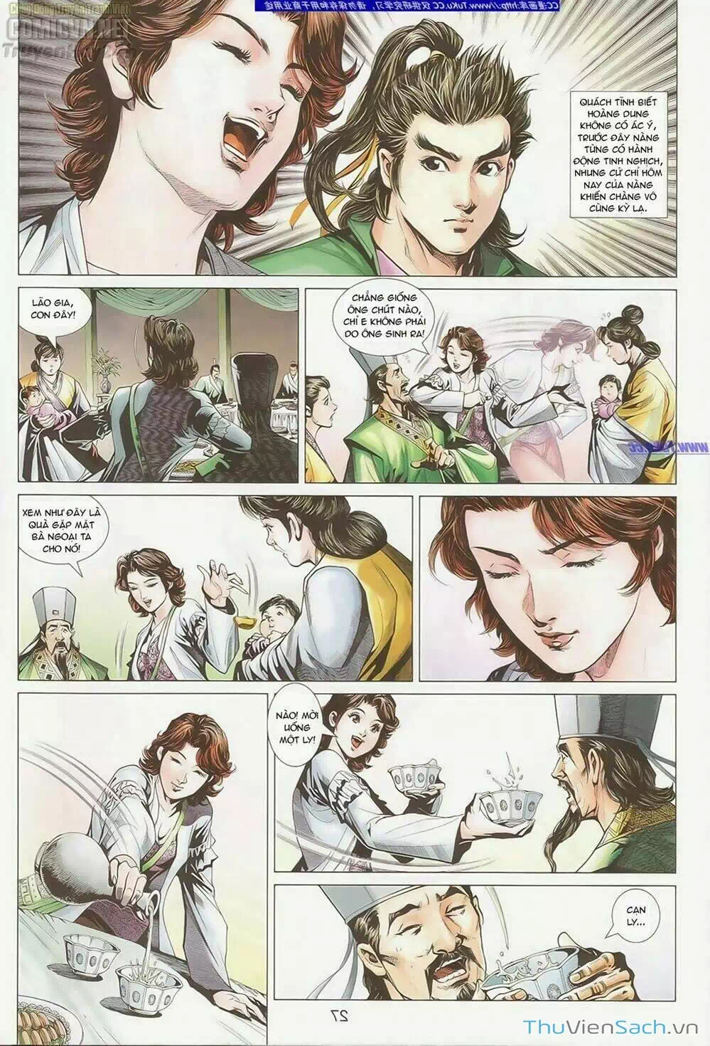 Truyện Tranh Anh Hùng Xạ Điêu - Manhua trang 4
