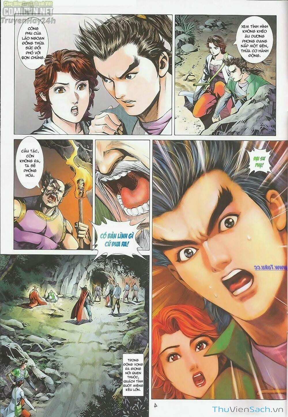 Truyện Tranh Anh Hùng Xạ Điêu - Manhua trang 4
