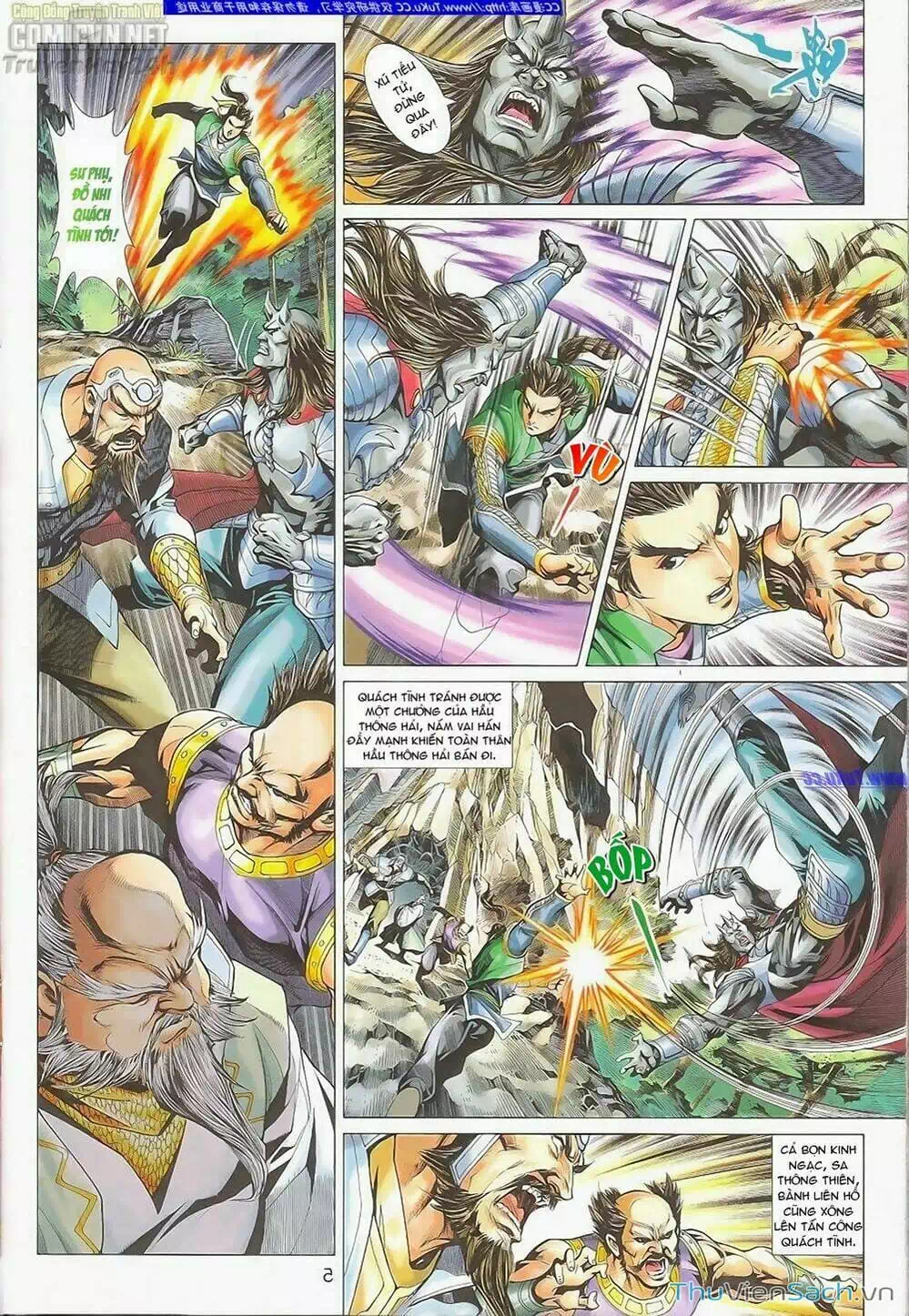 Truyện Tranh Anh Hùng Xạ Điêu - Manhua trang 4