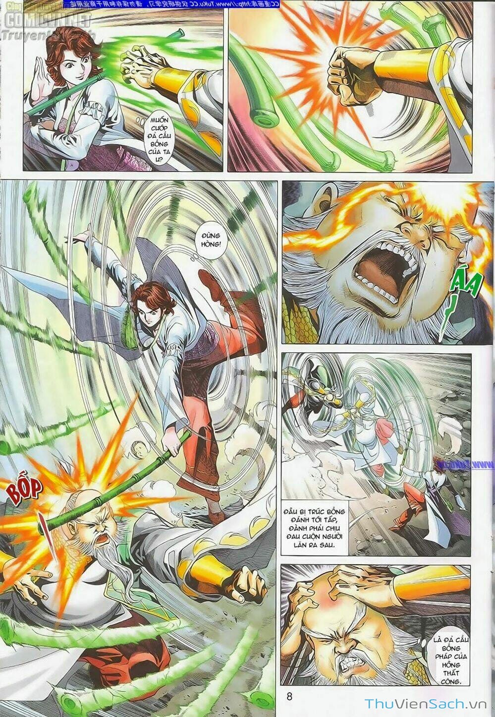 Truyện Tranh Anh Hùng Xạ Điêu - Manhua trang 4