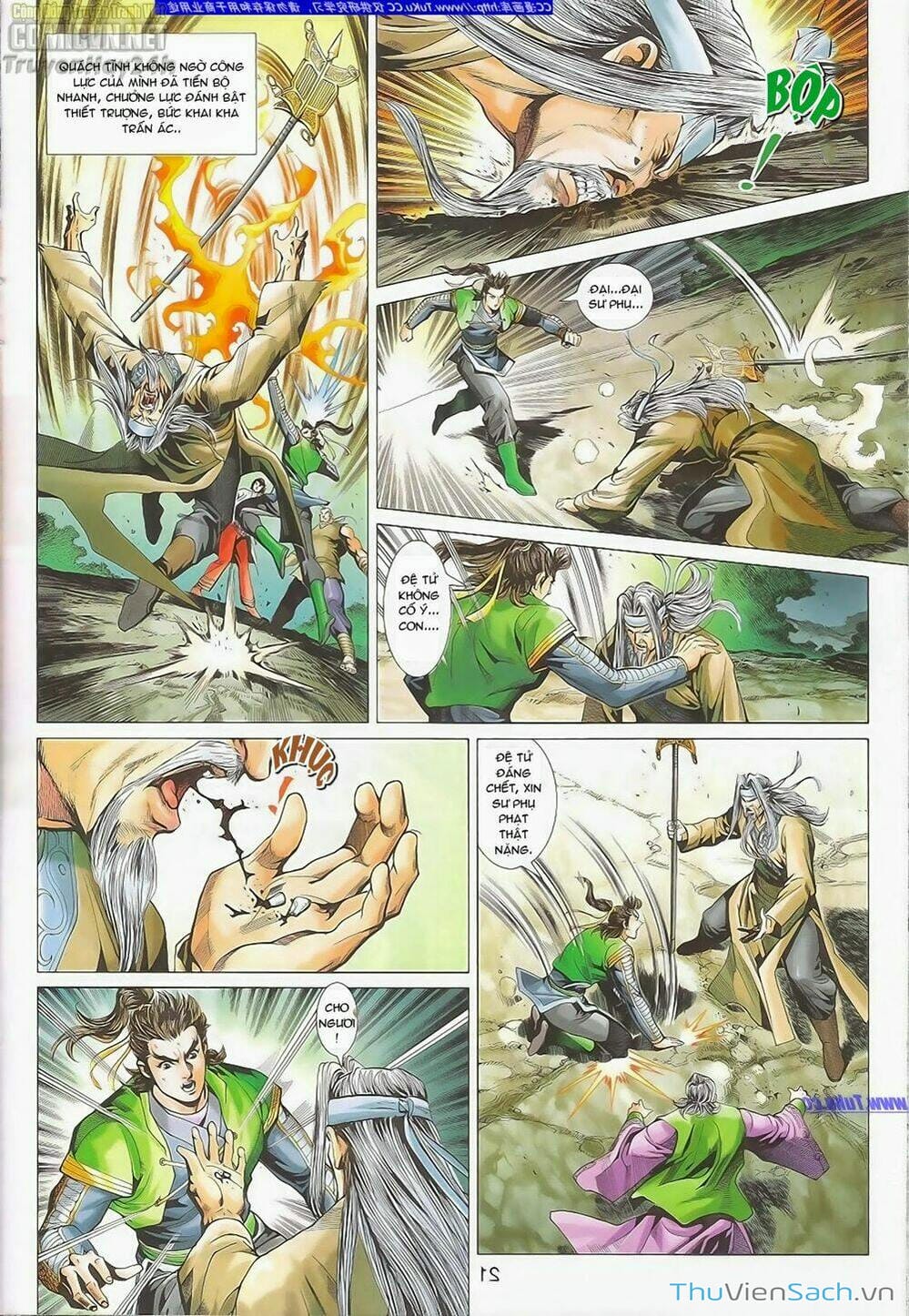Truyện Tranh Anh Hùng Xạ Điêu - Manhua trang 4