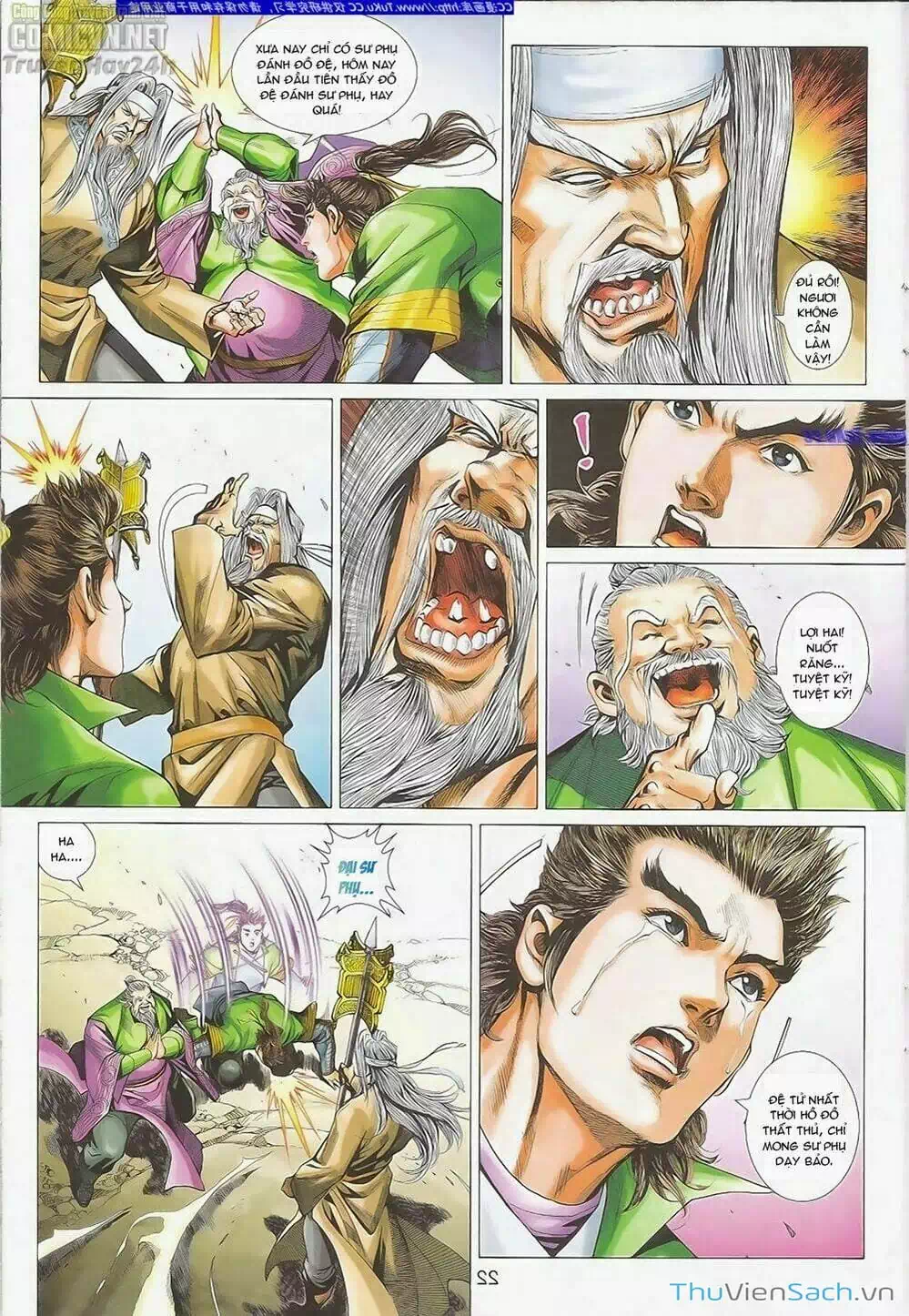 Truyện Tranh Anh Hùng Xạ Điêu - Manhua trang 4