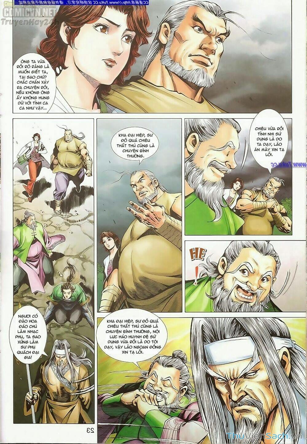 Truyện Tranh Anh Hùng Xạ Điêu - Manhua trang 4