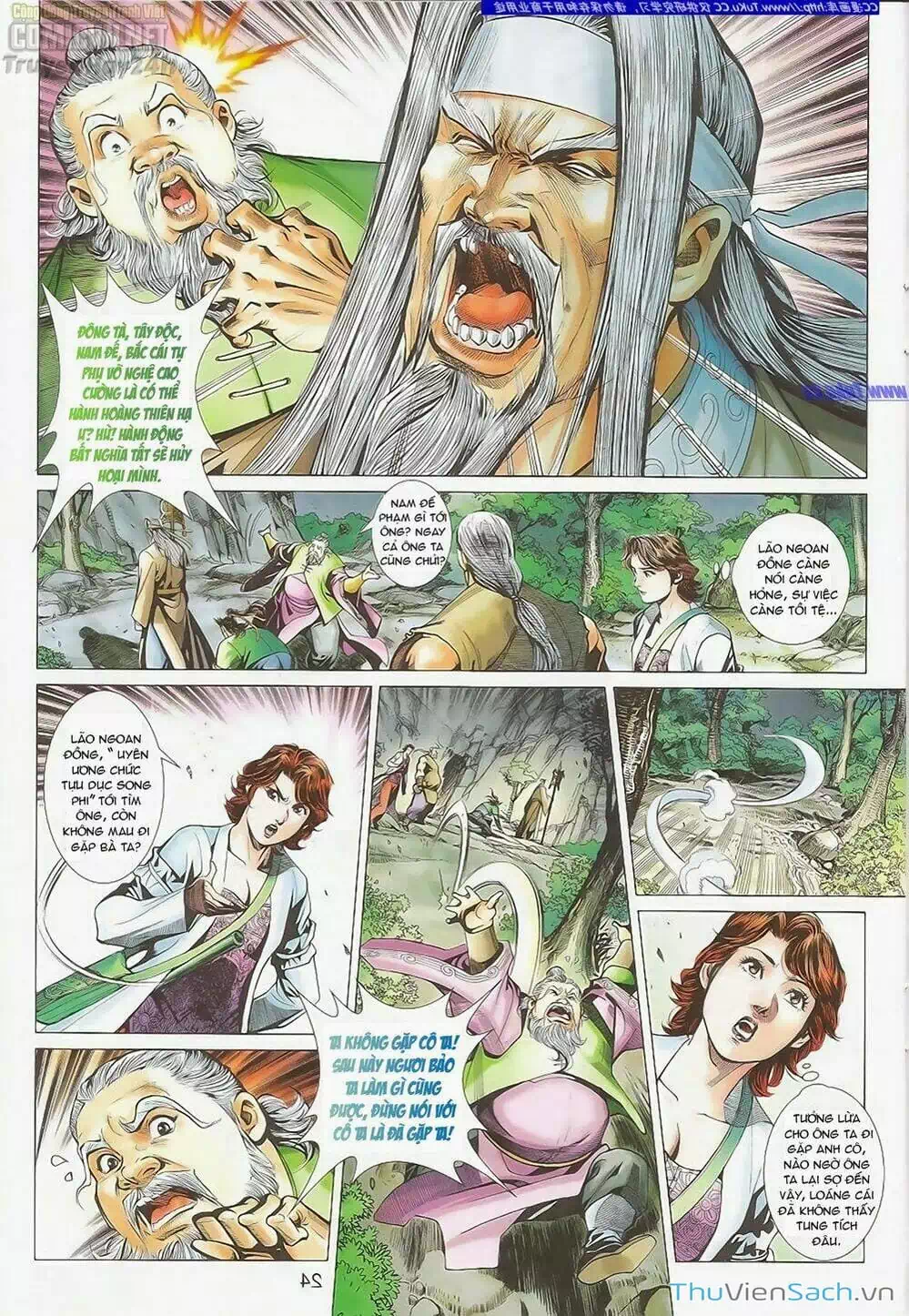 Truyện Tranh Anh Hùng Xạ Điêu - Manhua trang 4
