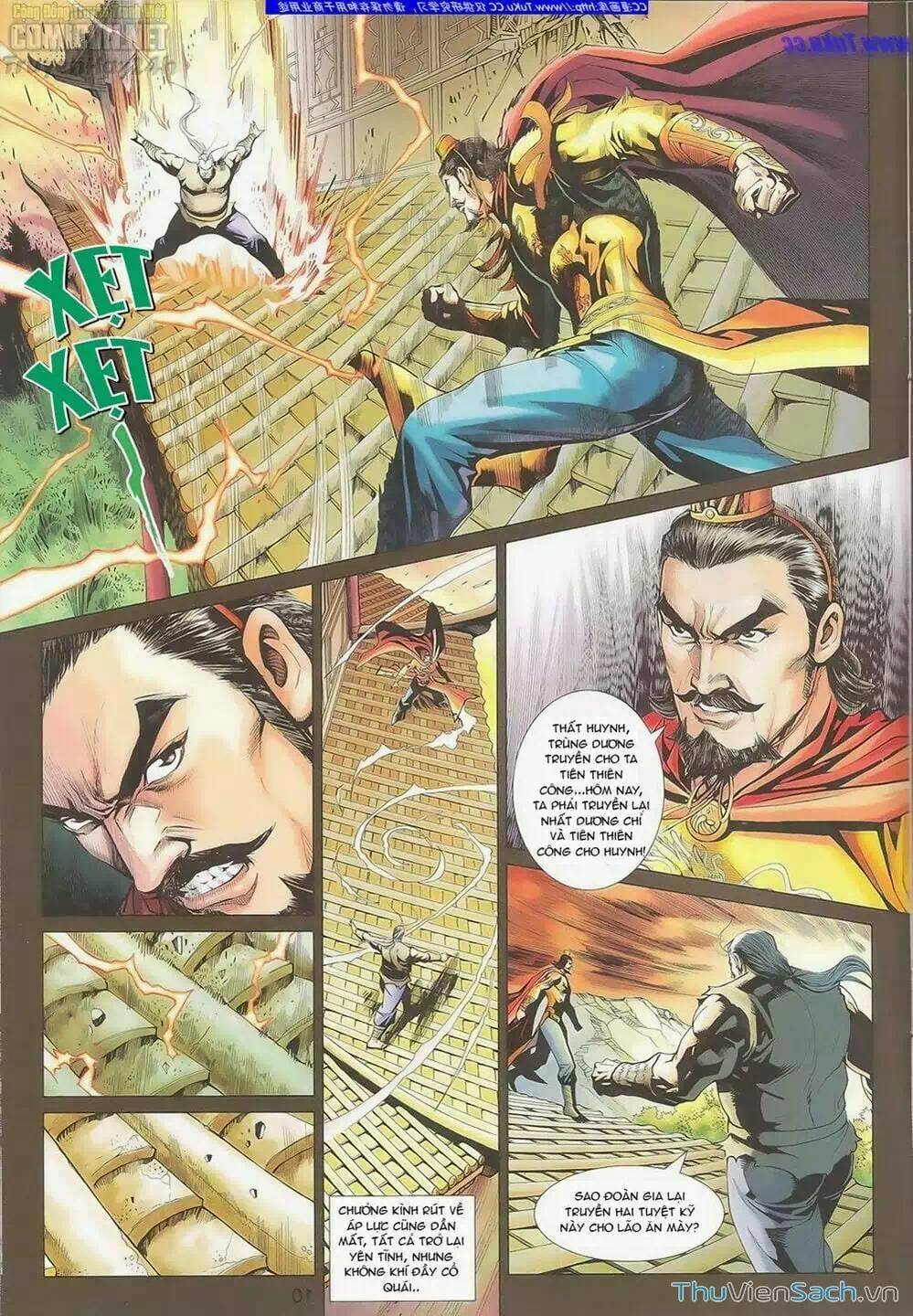 Truyện Tranh Anh Hùng Xạ Điêu - Manhua trang 4