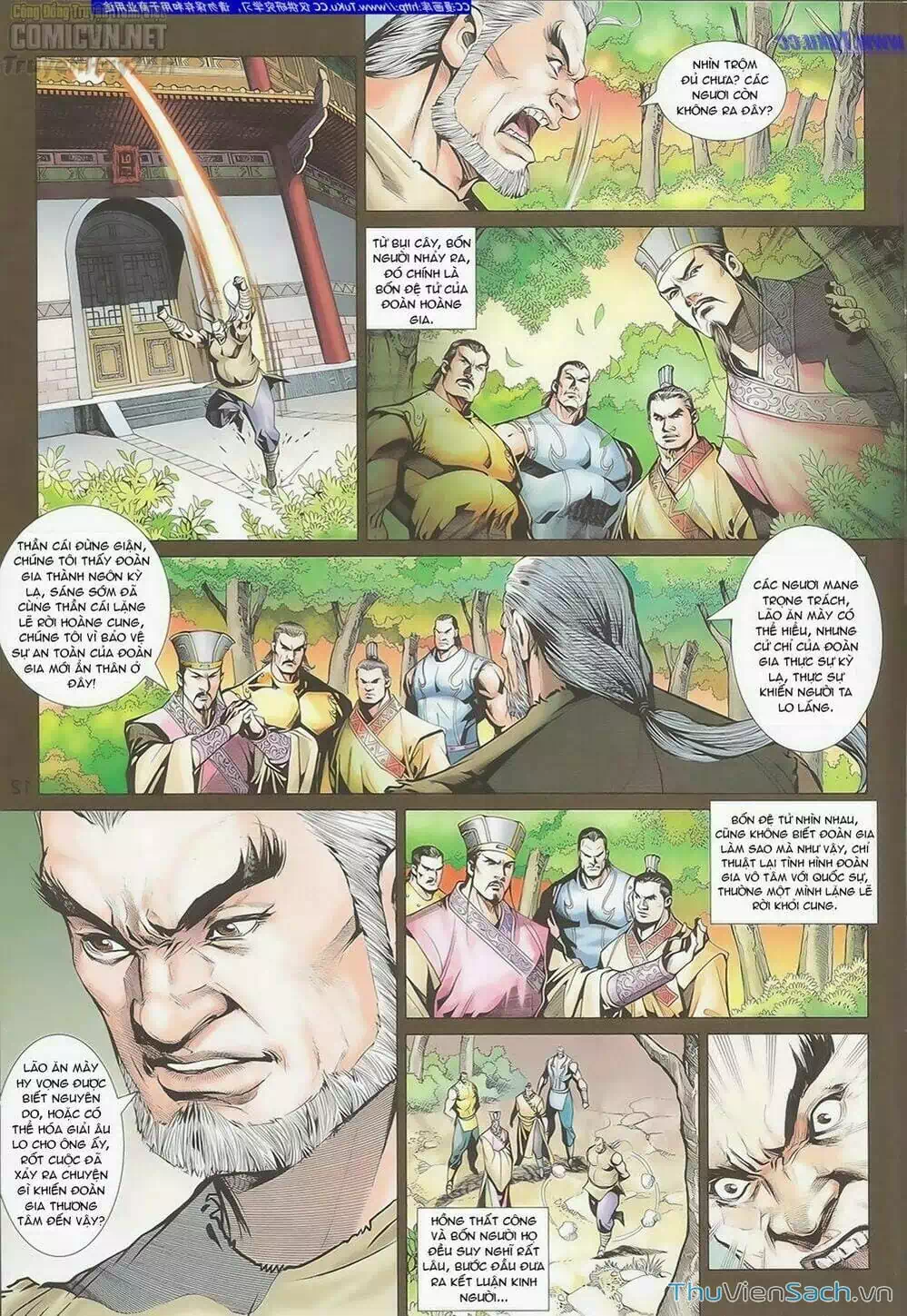 Truyện Tranh Anh Hùng Xạ Điêu - Manhua trang 4