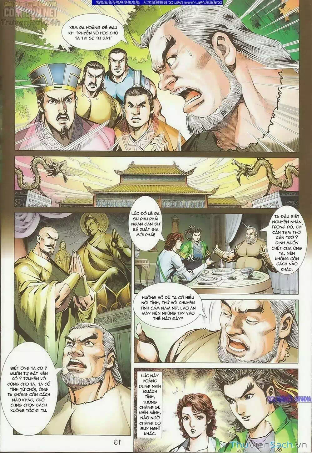 Truyện Tranh Anh Hùng Xạ Điêu - Manhua trang 4