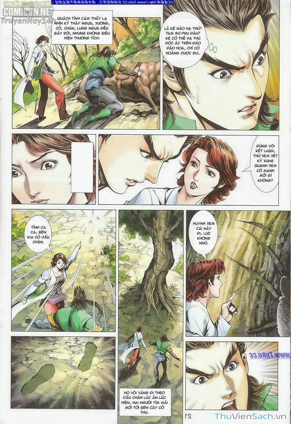 Truyện Tranh Anh Hùng Xạ Điêu - Manhua trang 4