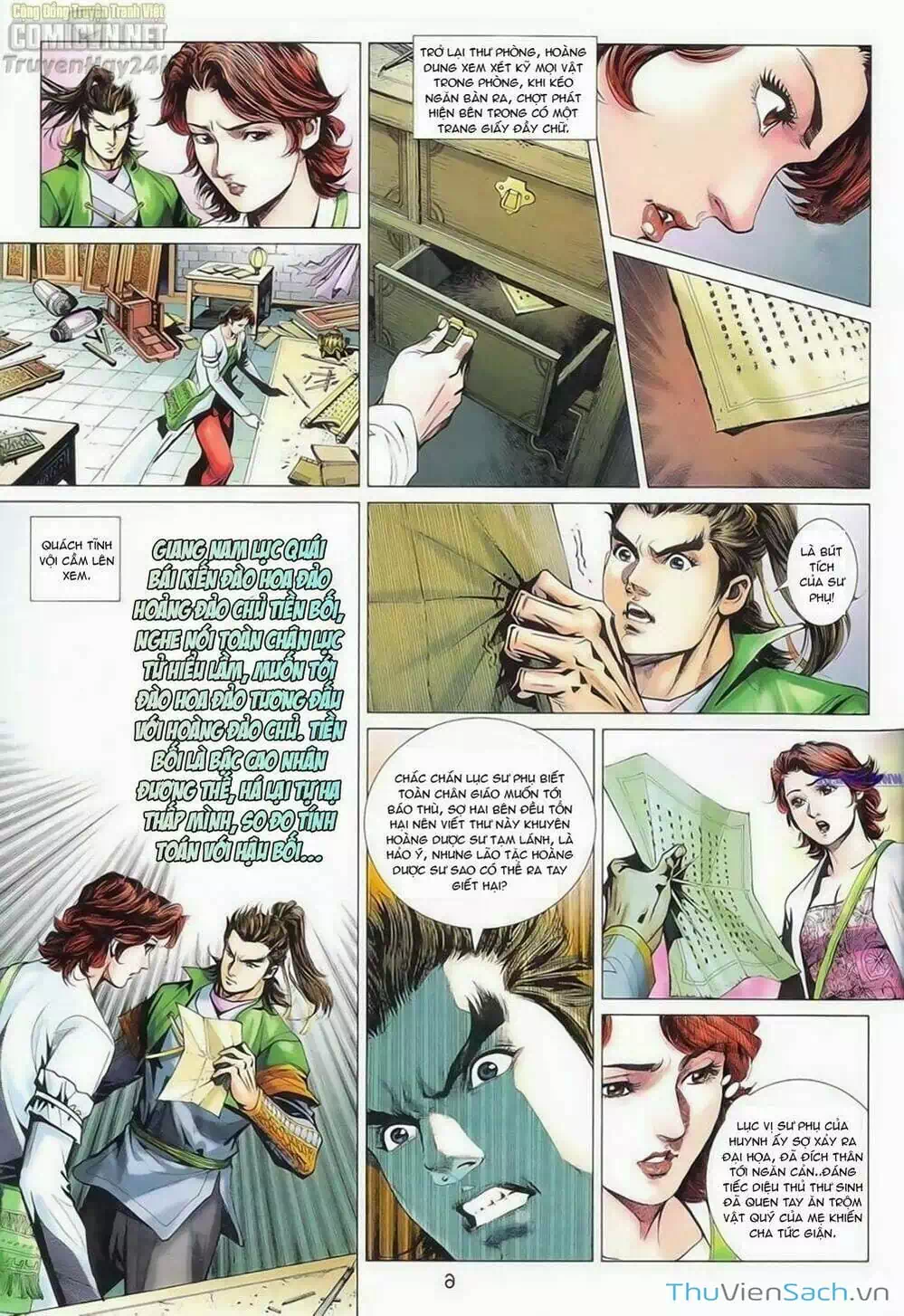 Truyện Tranh Anh Hùng Xạ Điêu - Manhua trang 4