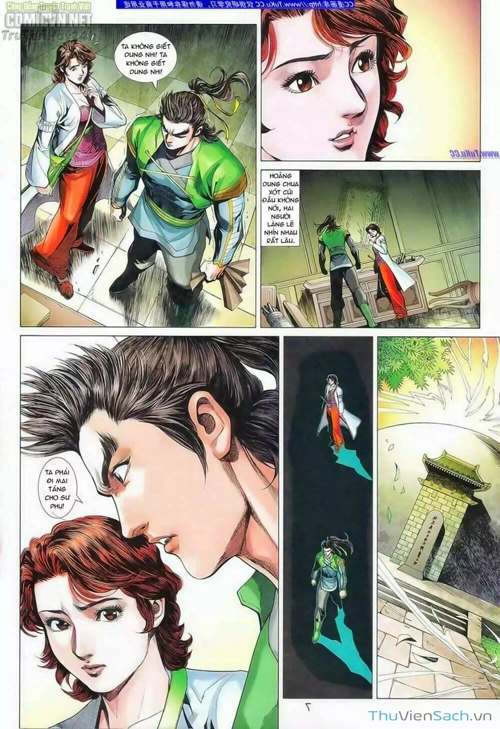Truyện Tranh Anh Hùng Xạ Điêu - Manhua trang 4