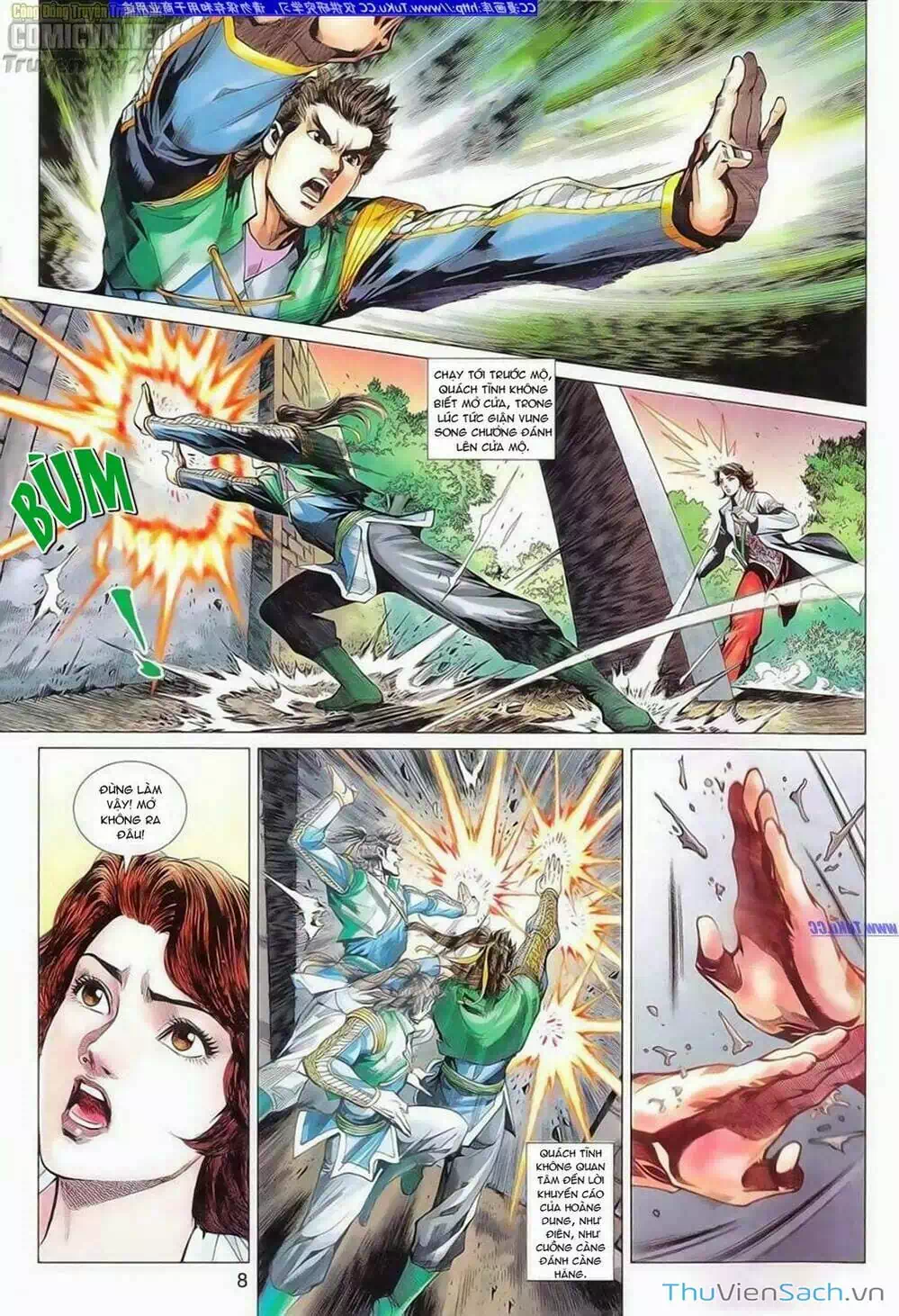 Truyện Tranh Anh Hùng Xạ Điêu - Manhua trang 4