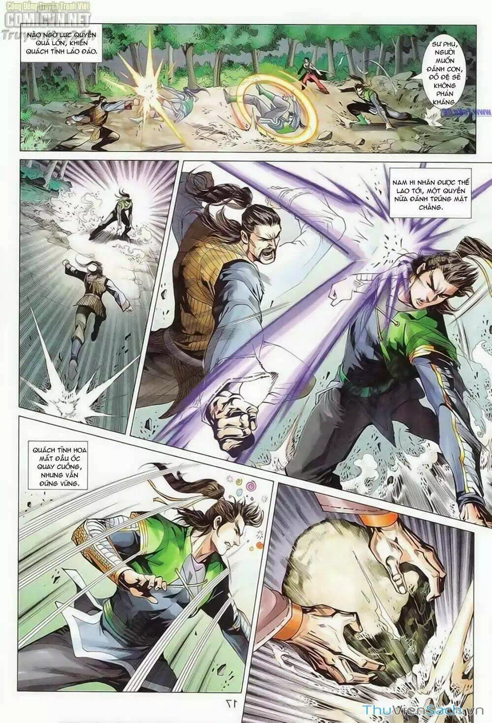 Truyện Tranh Anh Hùng Xạ Điêu - Manhua trang 4