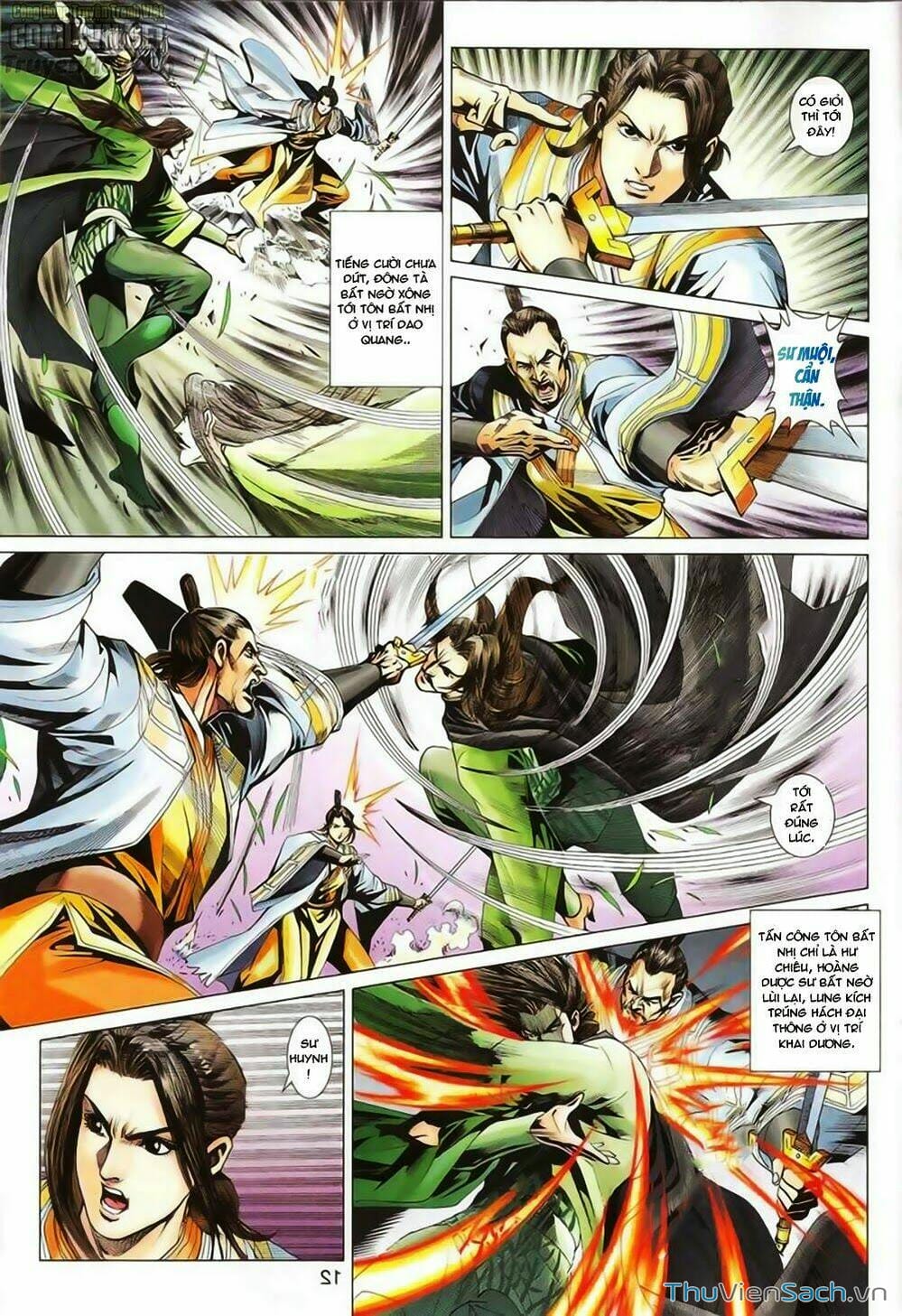 Truyện Tranh Anh Hùng Xạ Điêu - Manhua trang 4