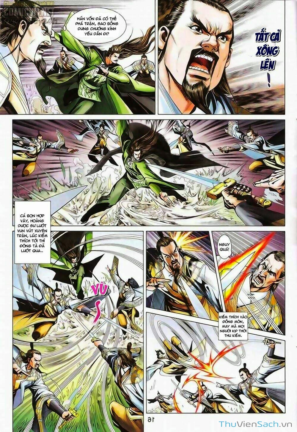 Truyện Tranh Anh Hùng Xạ Điêu - Manhua trang 4