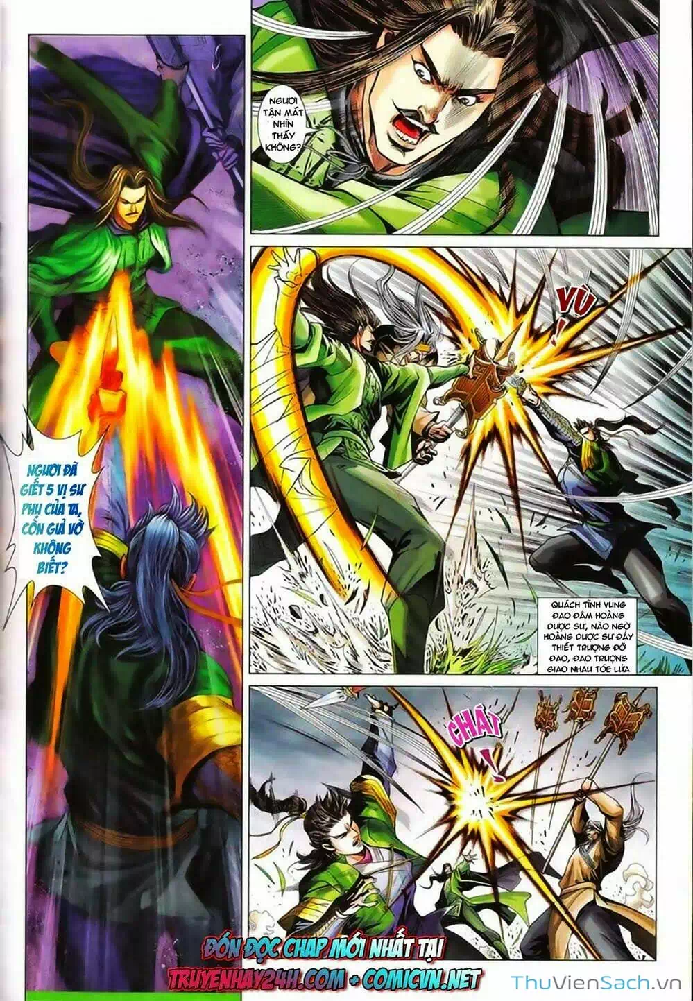 Truyện Tranh Anh Hùng Xạ Điêu - Manhua trang 4