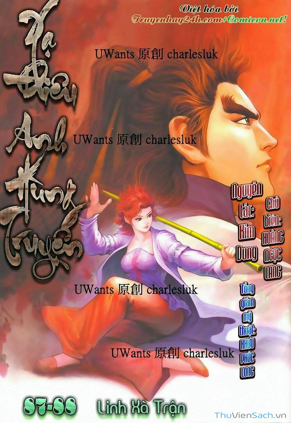 Truyện Tranh Anh Hùng Xạ Điêu - Manhua trang 4