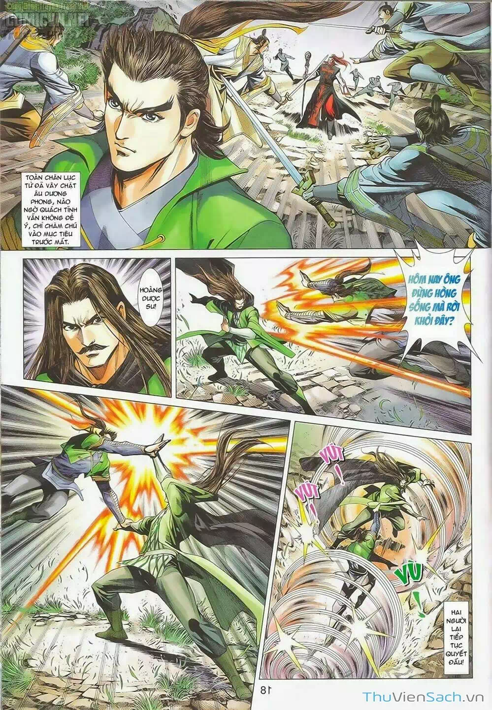 Truyện Tranh Anh Hùng Xạ Điêu - Manhua trang 4