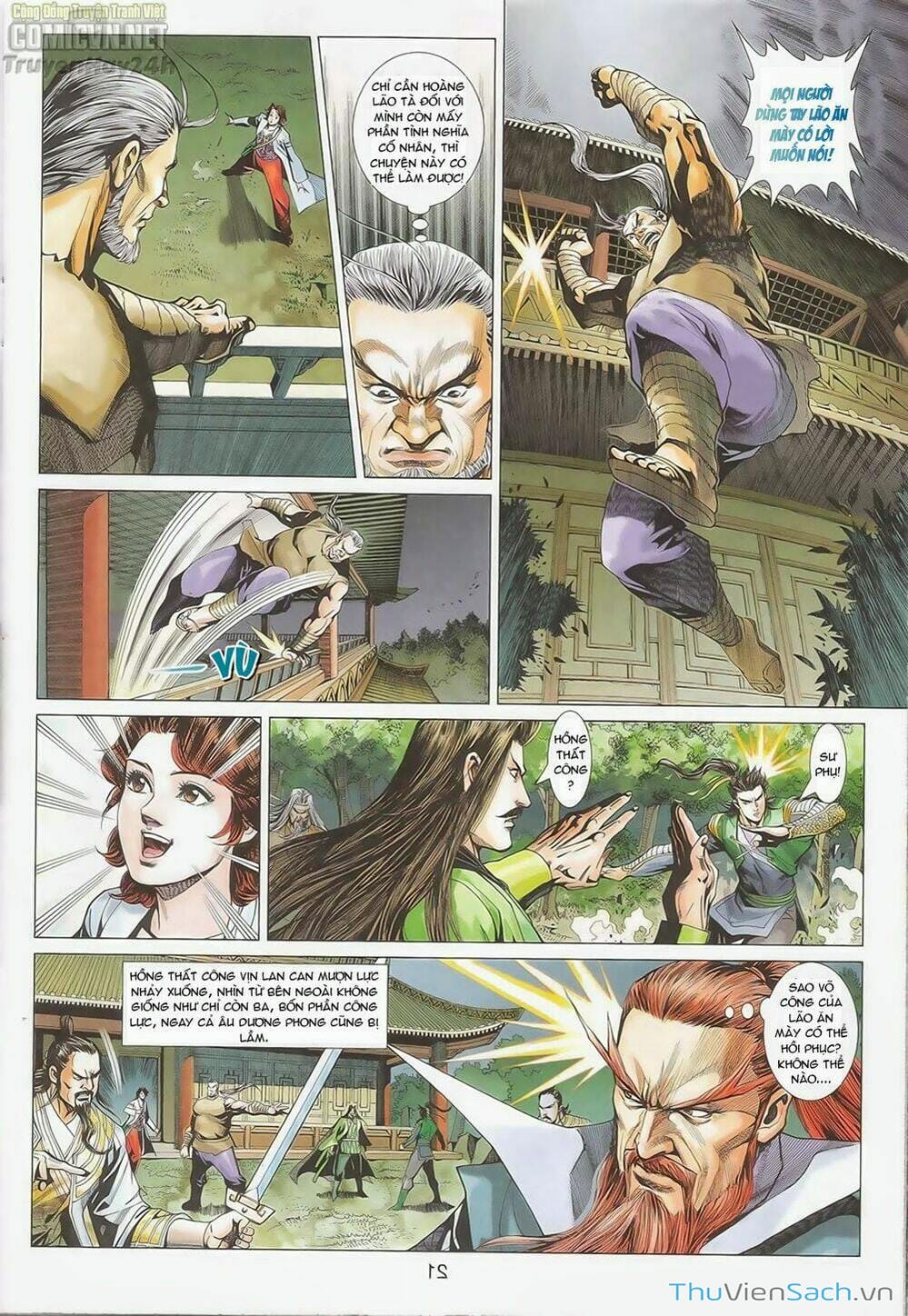 Truyện Tranh Anh Hùng Xạ Điêu - Manhua trang 4