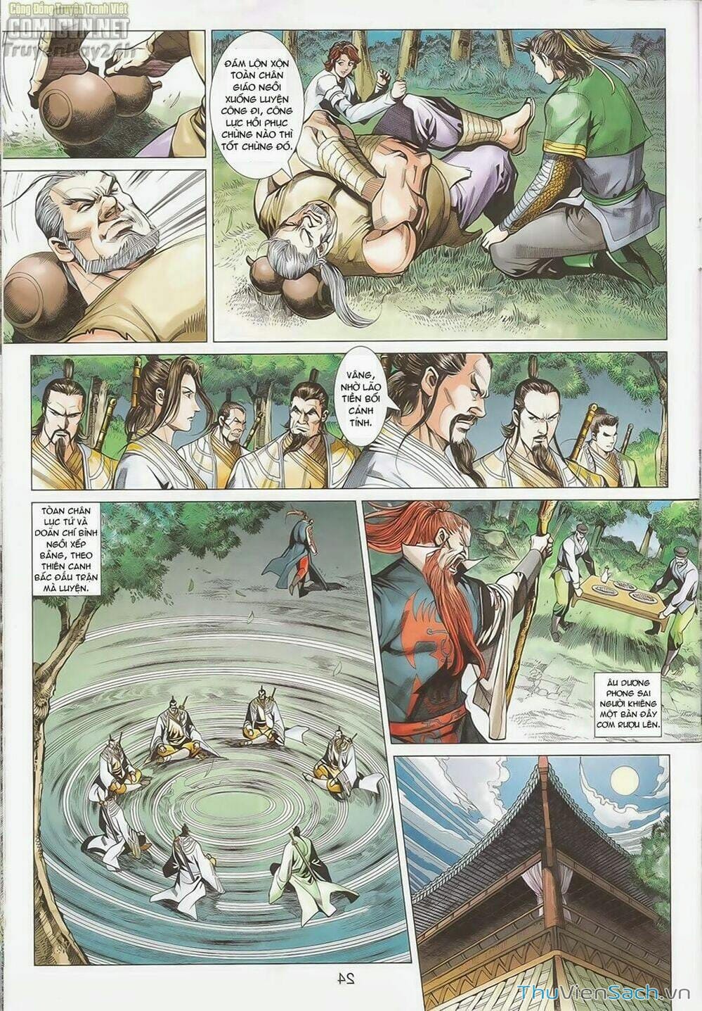 Truyện Tranh Anh Hùng Xạ Điêu - Manhua trang 4