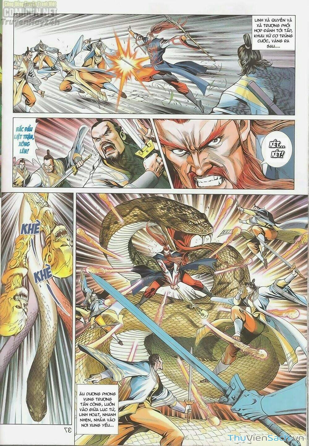 Truyện Tranh Anh Hùng Xạ Điêu - Manhua trang 4