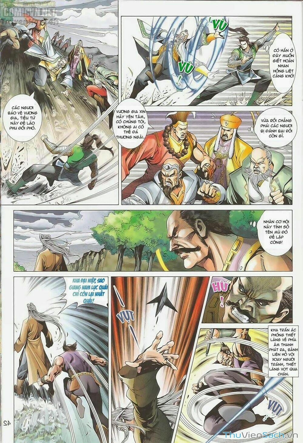 Truyện Tranh Anh Hùng Xạ Điêu - Manhua trang 4