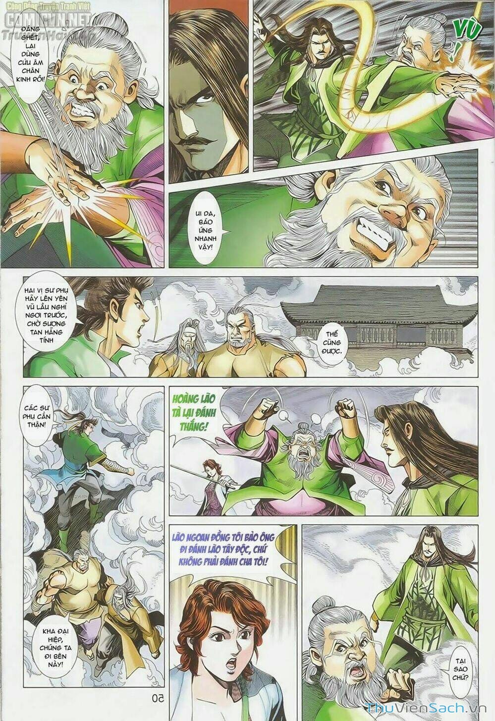 Truyện Tranh Anh Hùng Xạ Điêu - Manhua trang 4