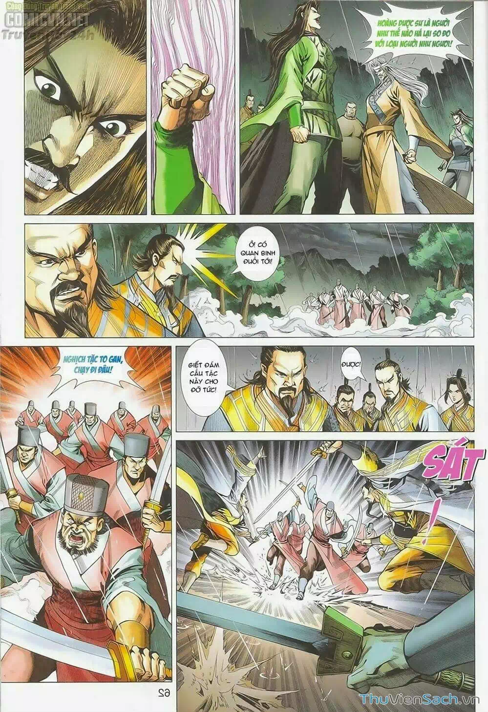 Truyện Tranh Anh Hùng Xạ Điêu - Manhua trang 4