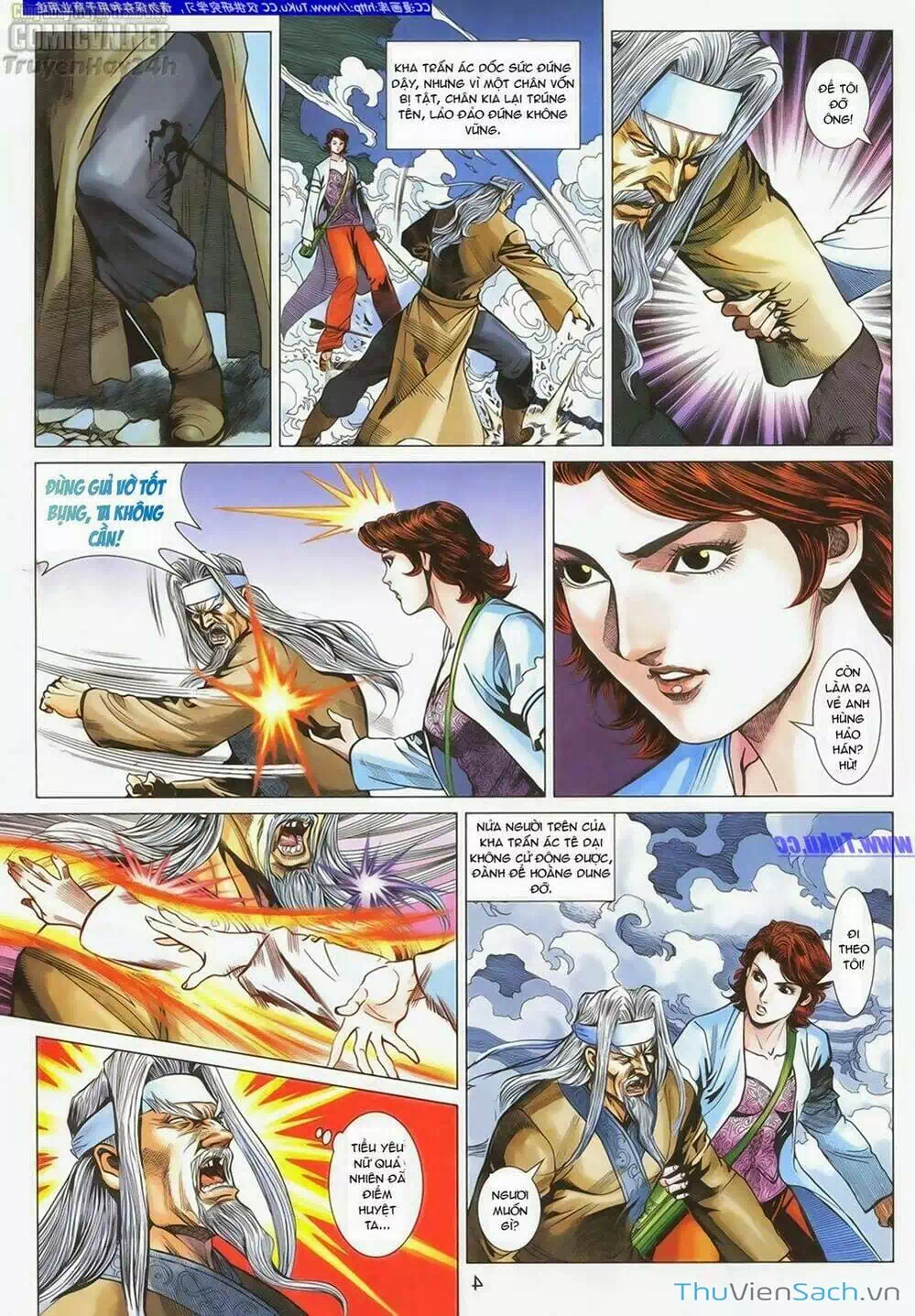 Truyện Tranh Anh Hùng Xạ Điêu - Manhua trang 4
