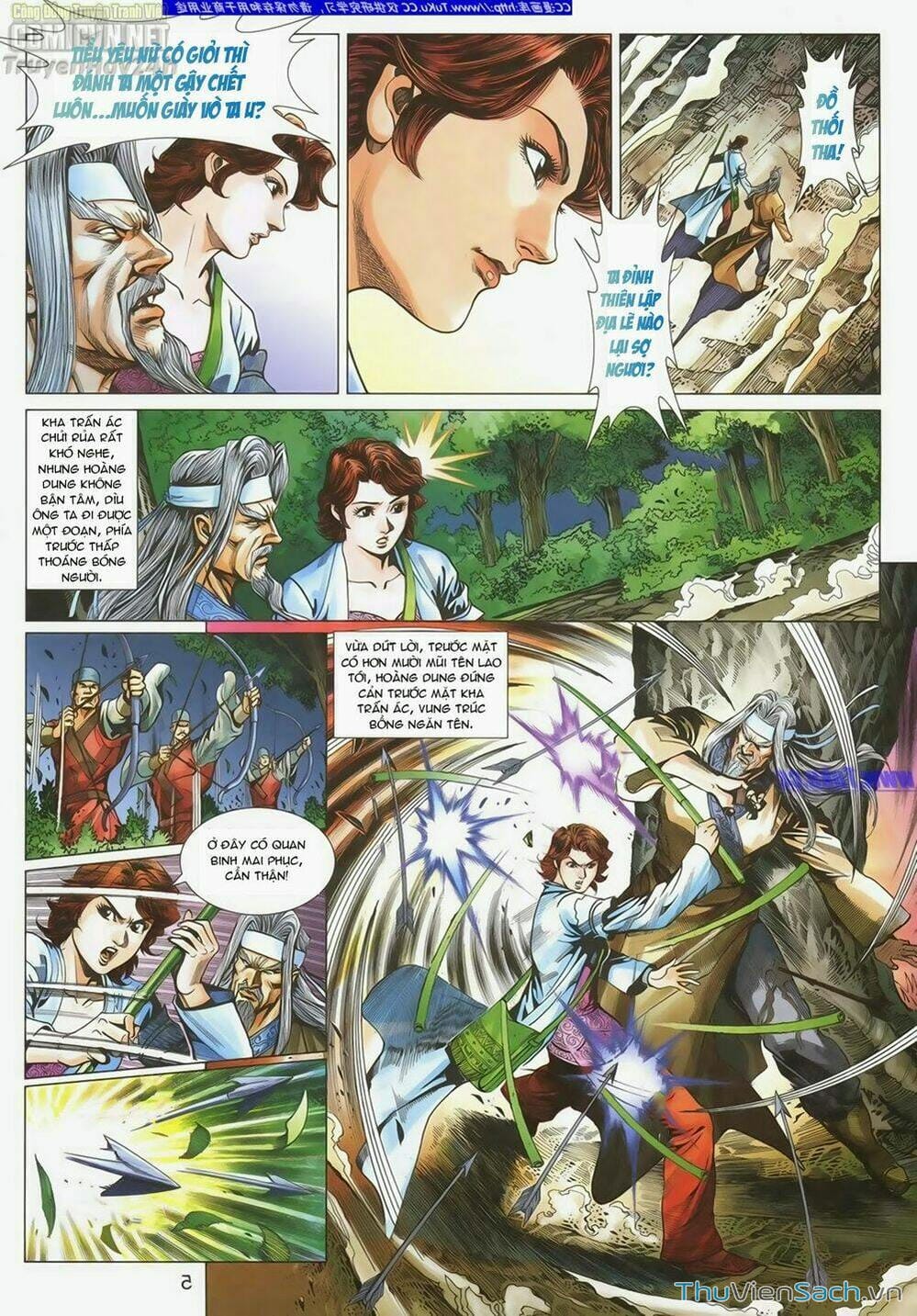 Truyện Tranh Anh Hùng Xạ Điêu - Manhua trang 4